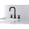 Kingston Brass FSC8930ZX Millennium Widespread Bathroom Faucet W/ Brass Pop-Up, Black FSC8930ZX - alternate 3